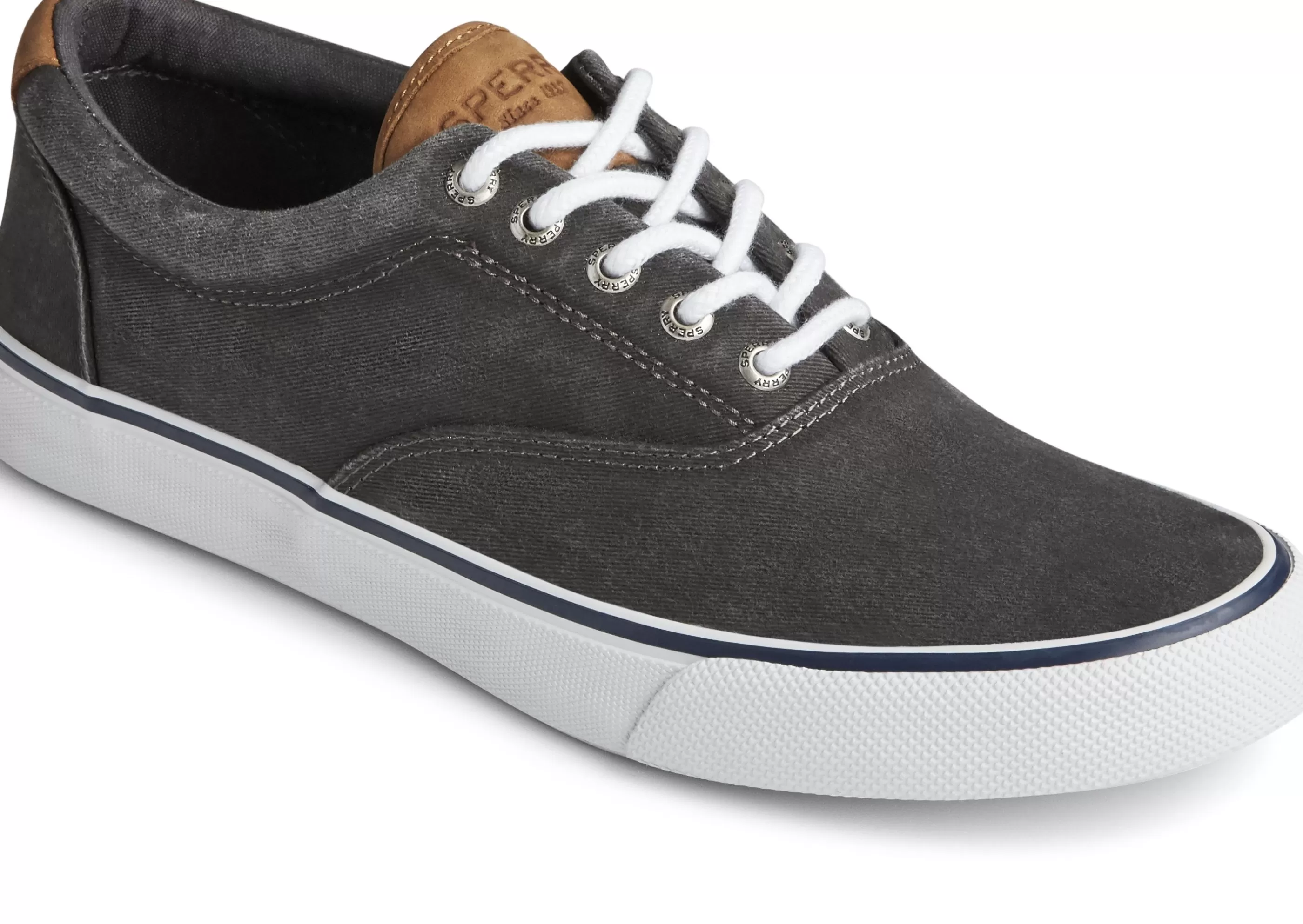 Best Sale Striper Ii Cvo Black Canvas Lace-Up Sneaker Men Walking