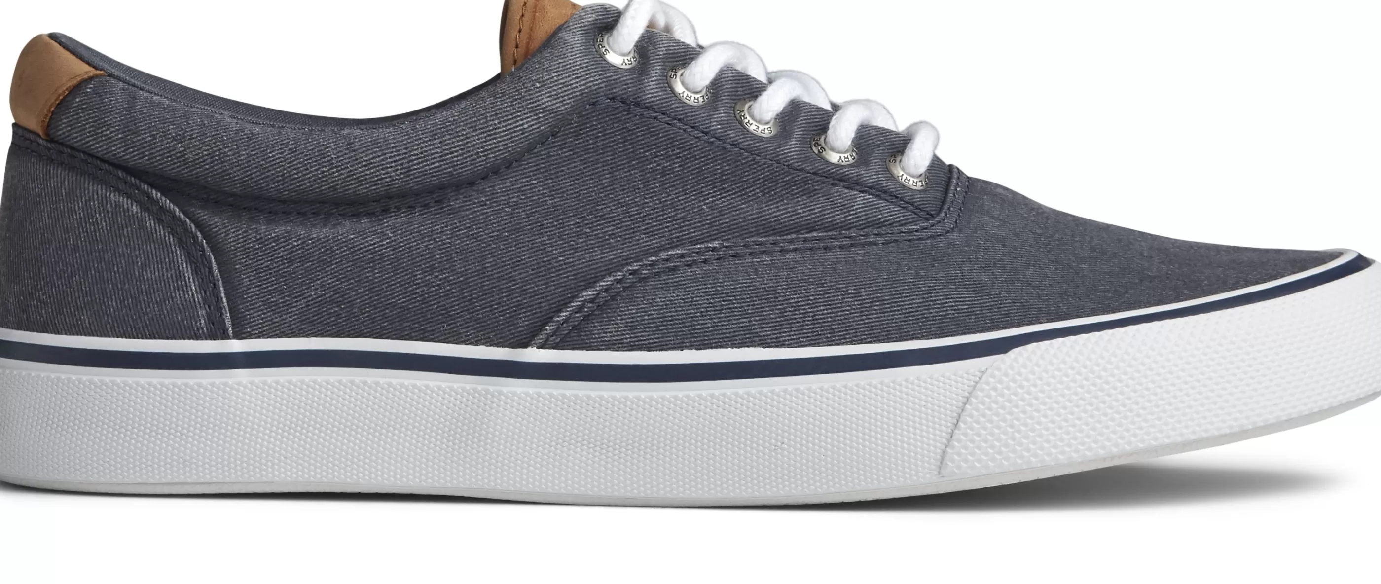 Clearance Striper Ii Cvo Navy Canvas Lace-Up Sneaker Men Walking