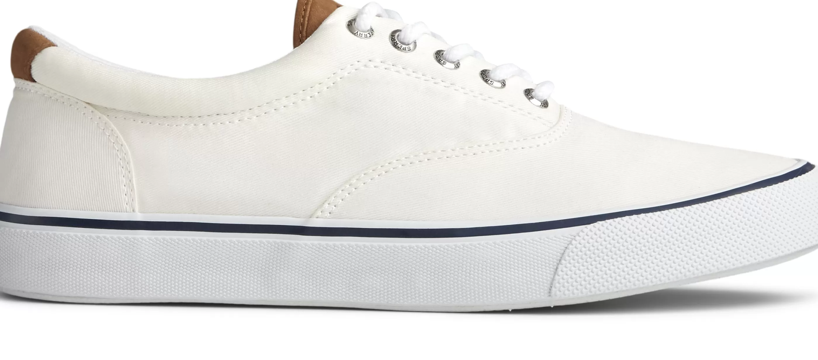 Best Striper Ii Cvo White Canvas Lace-Up Sneaker Men Walking