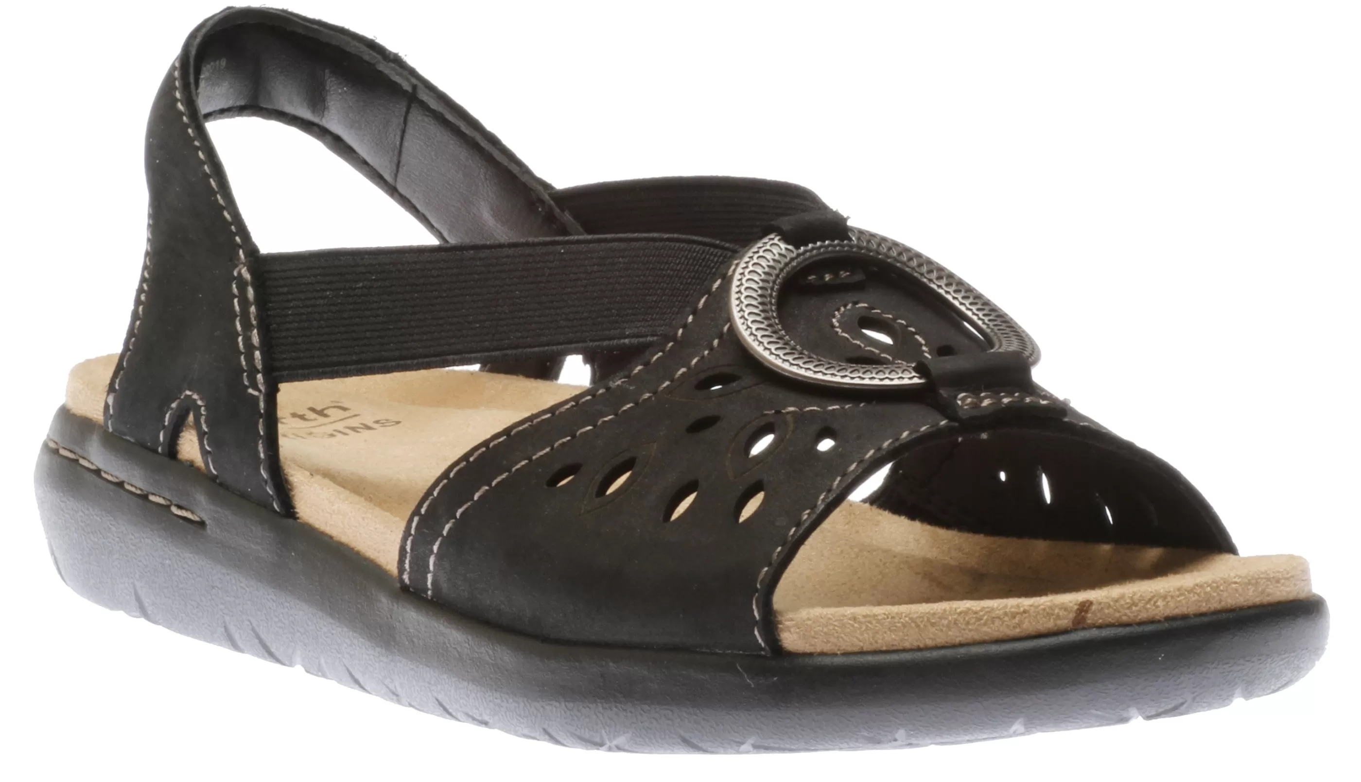 Discount Talia Black Nubuck Sandal Women Sandal