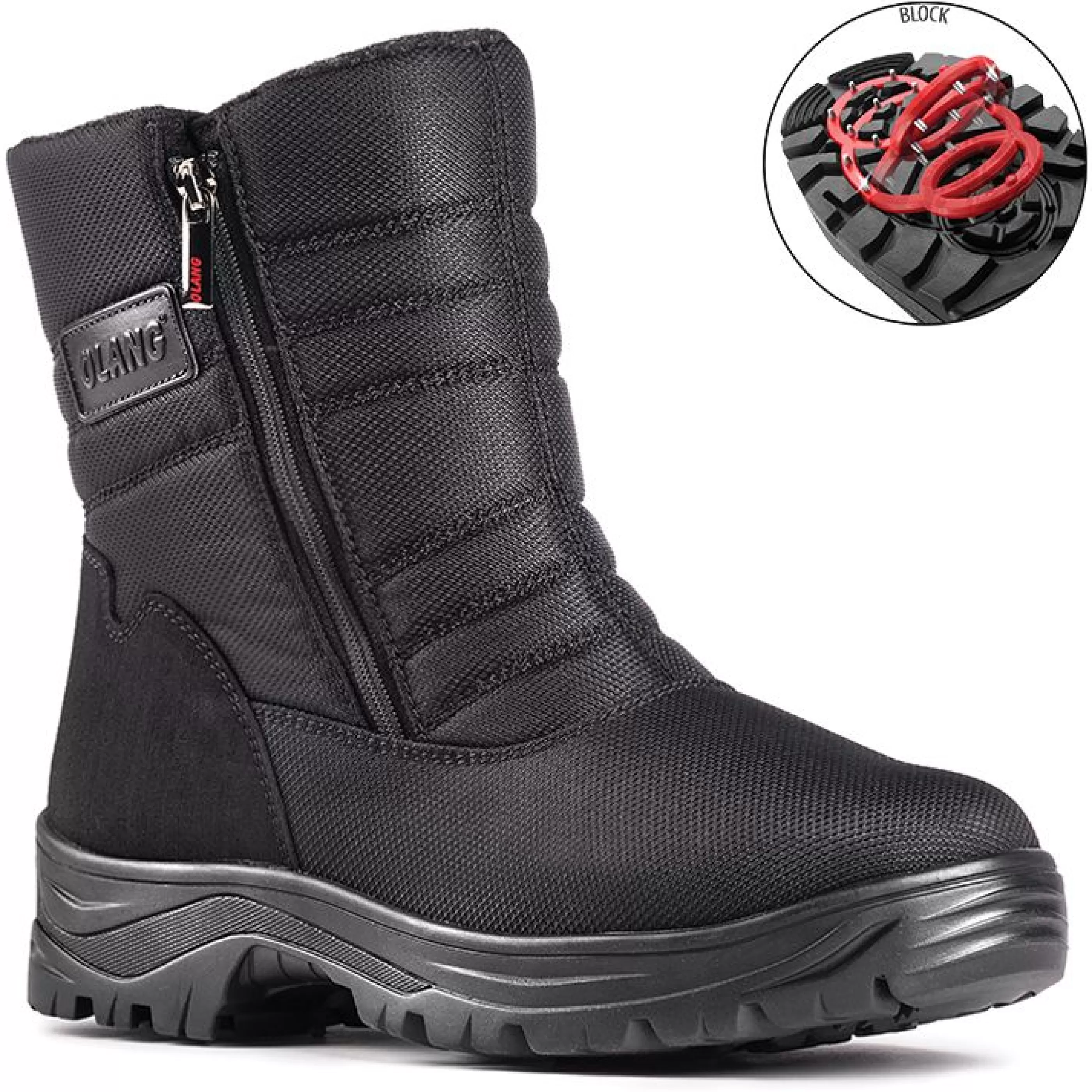 Sale Tatra Zipper Black Winter Boot Men Boot