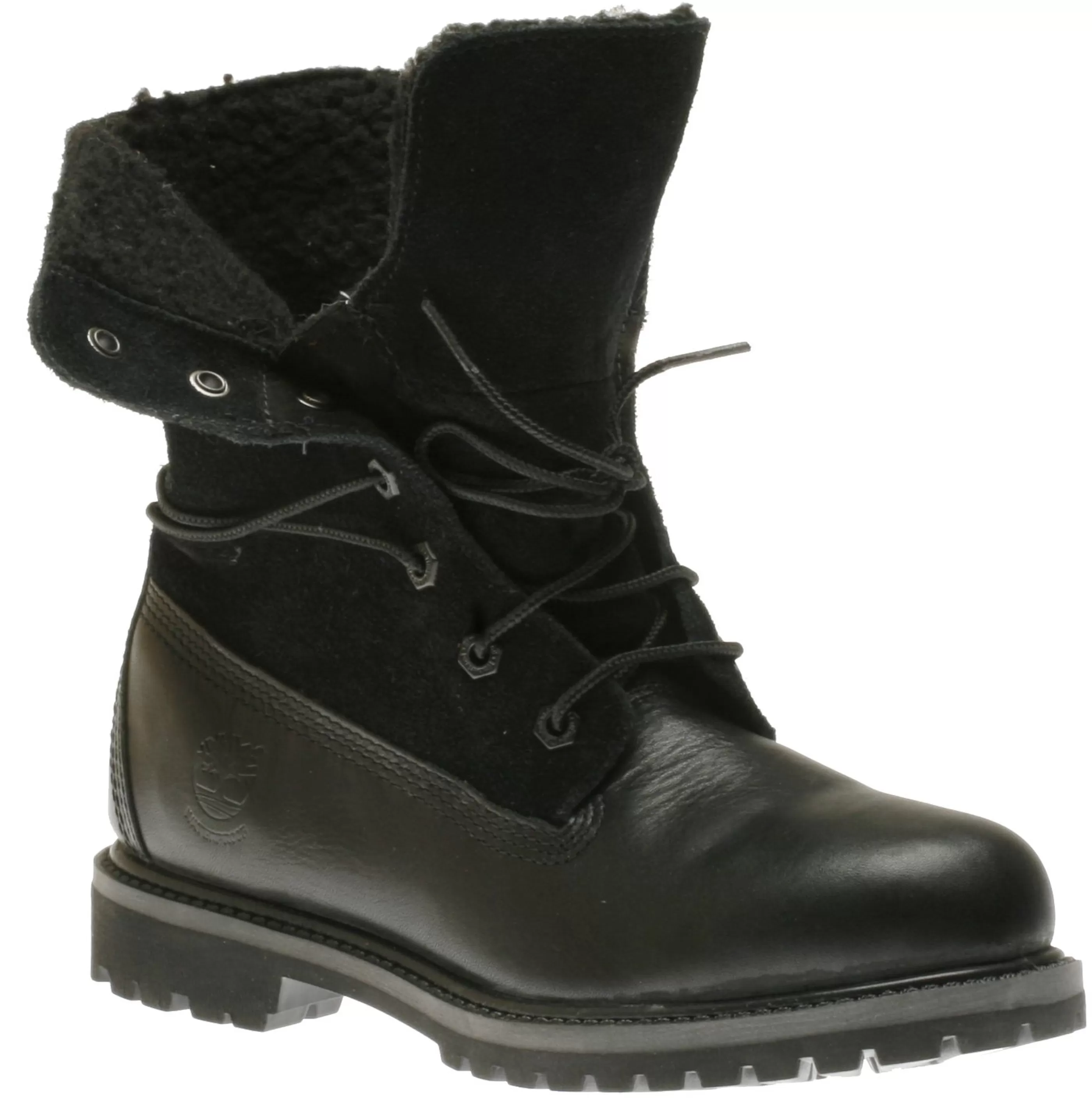 Online Teddy Fleece Black Women Boot