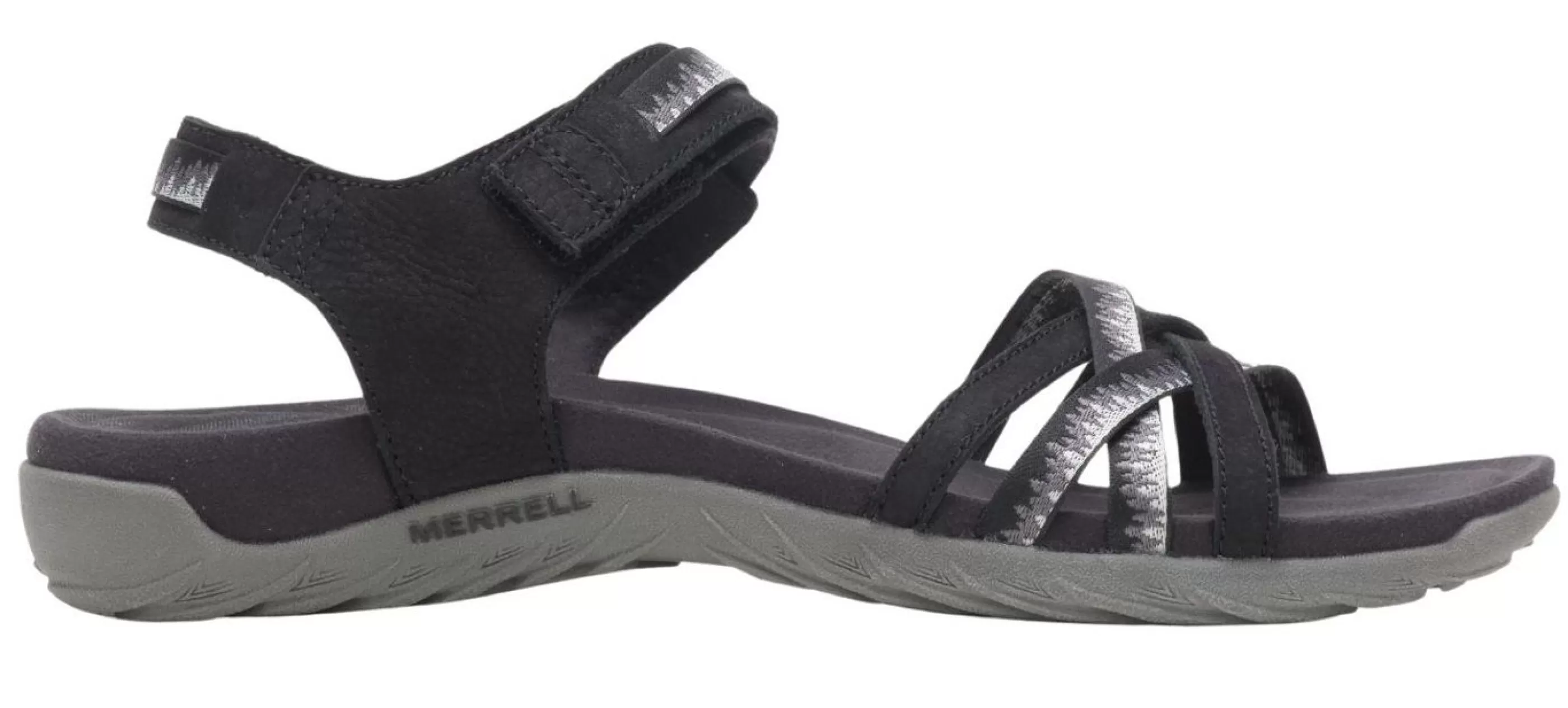 Outlet Terran 3 Cush Cross Black Sandal Women Sandal