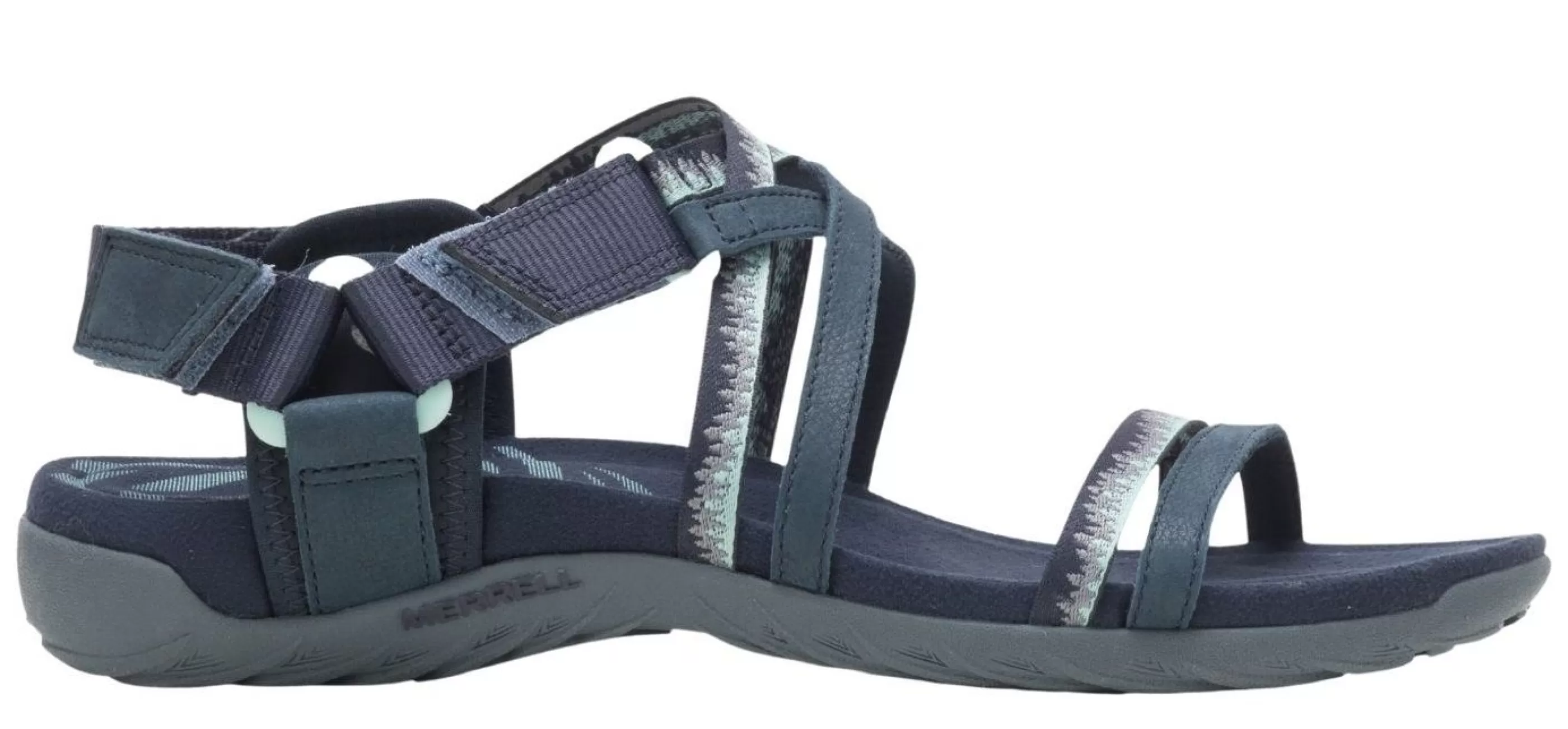 Online Terran 3 Cush Lattice Navy Sandal Women Sandal