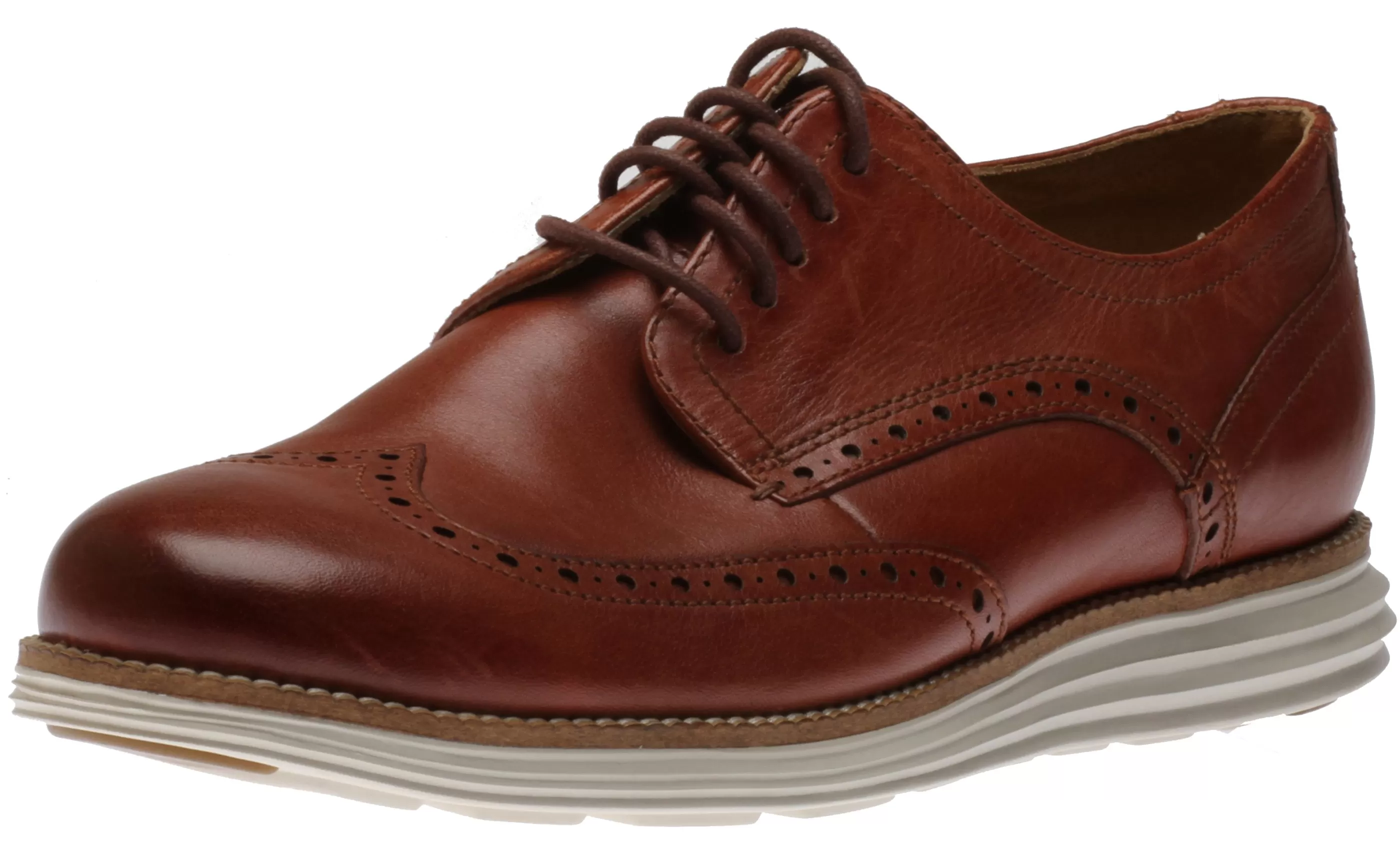 Online U00D8Riginalgrand Wingtip Oxford Brown Men Dress Casual