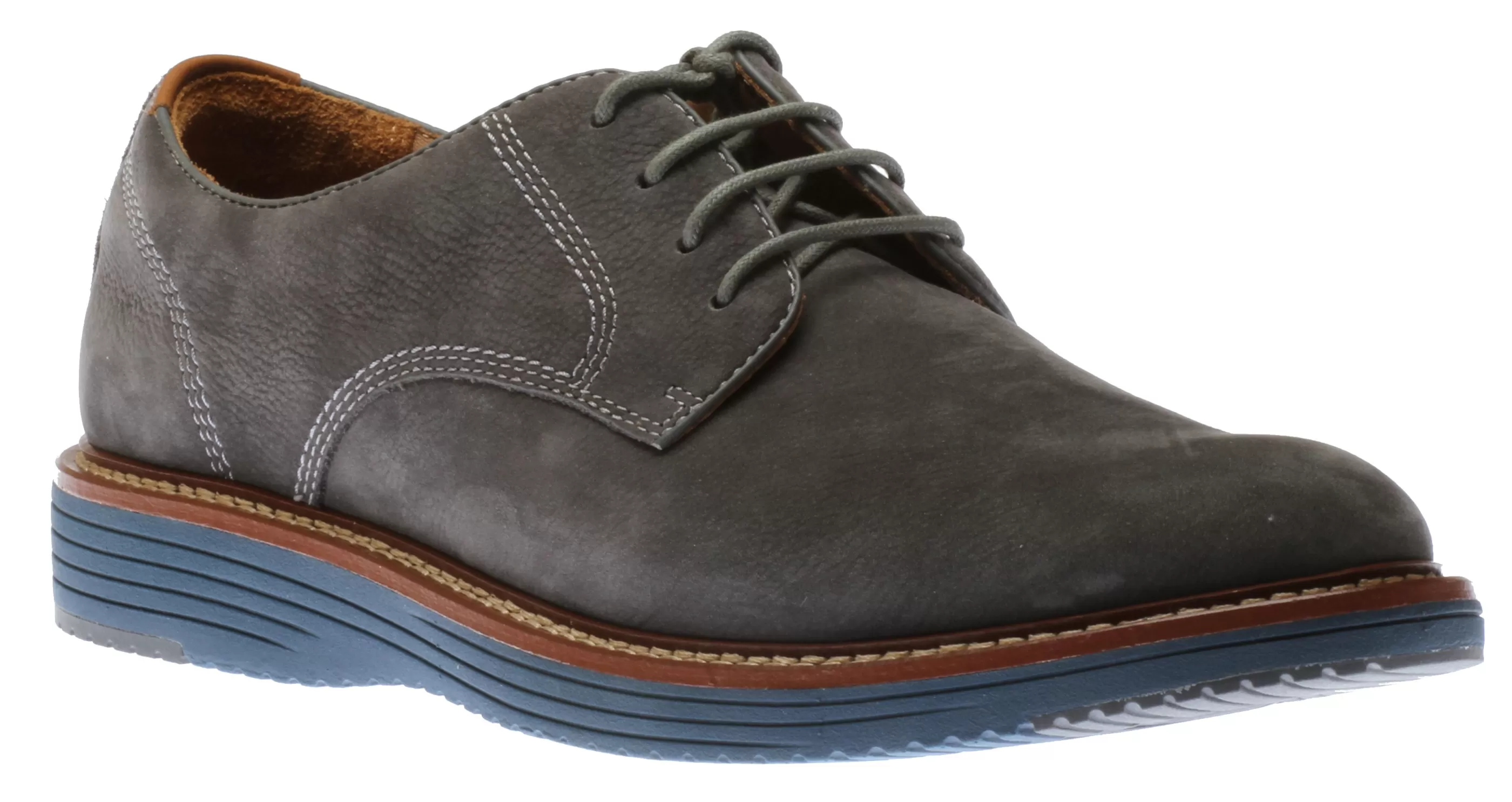 Clearance Upton Plain Toe Gray Men Casual