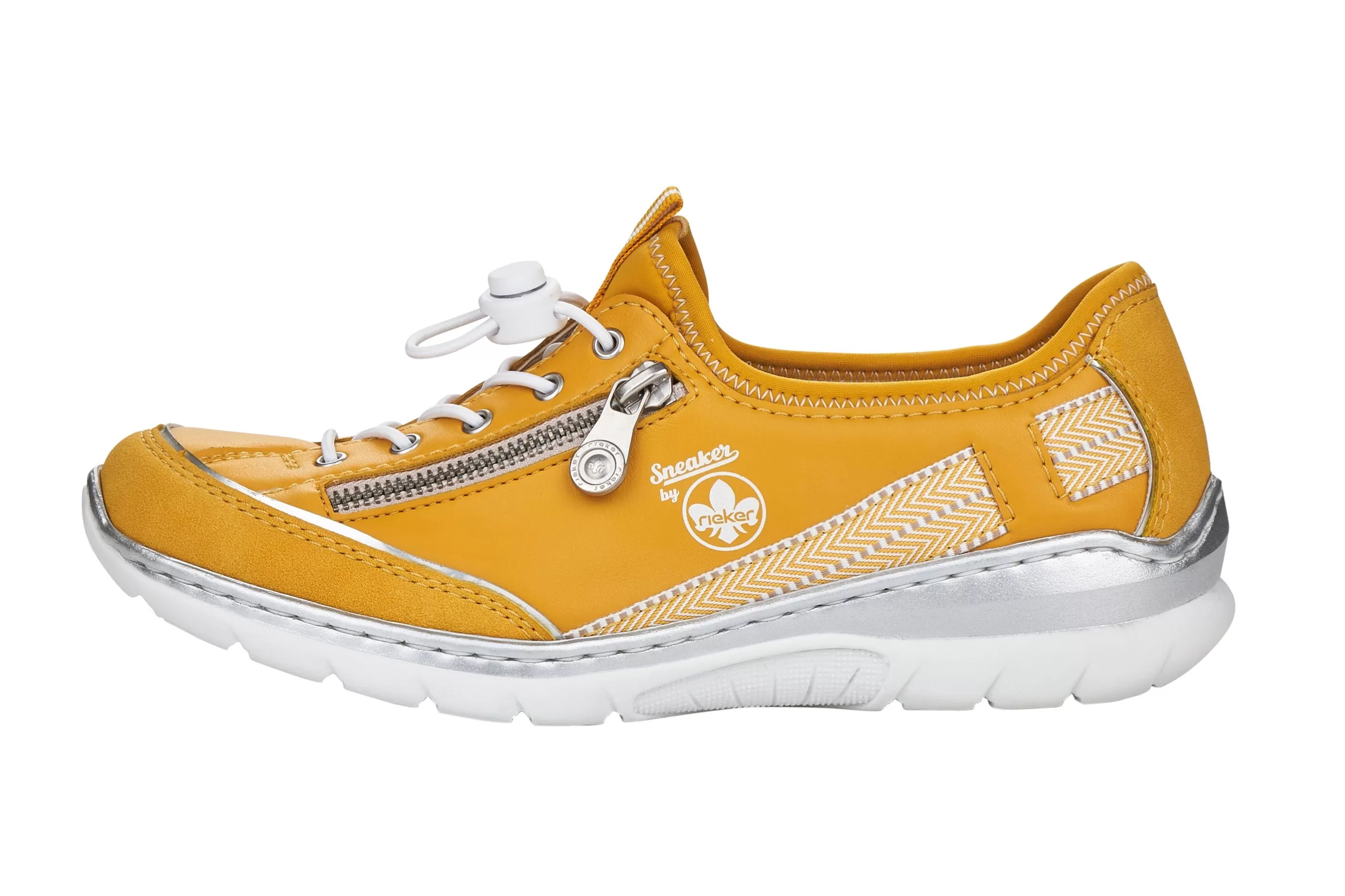 Outlet Valletta Canary Yellow Slip-On Bungee Sneaker Women Casual