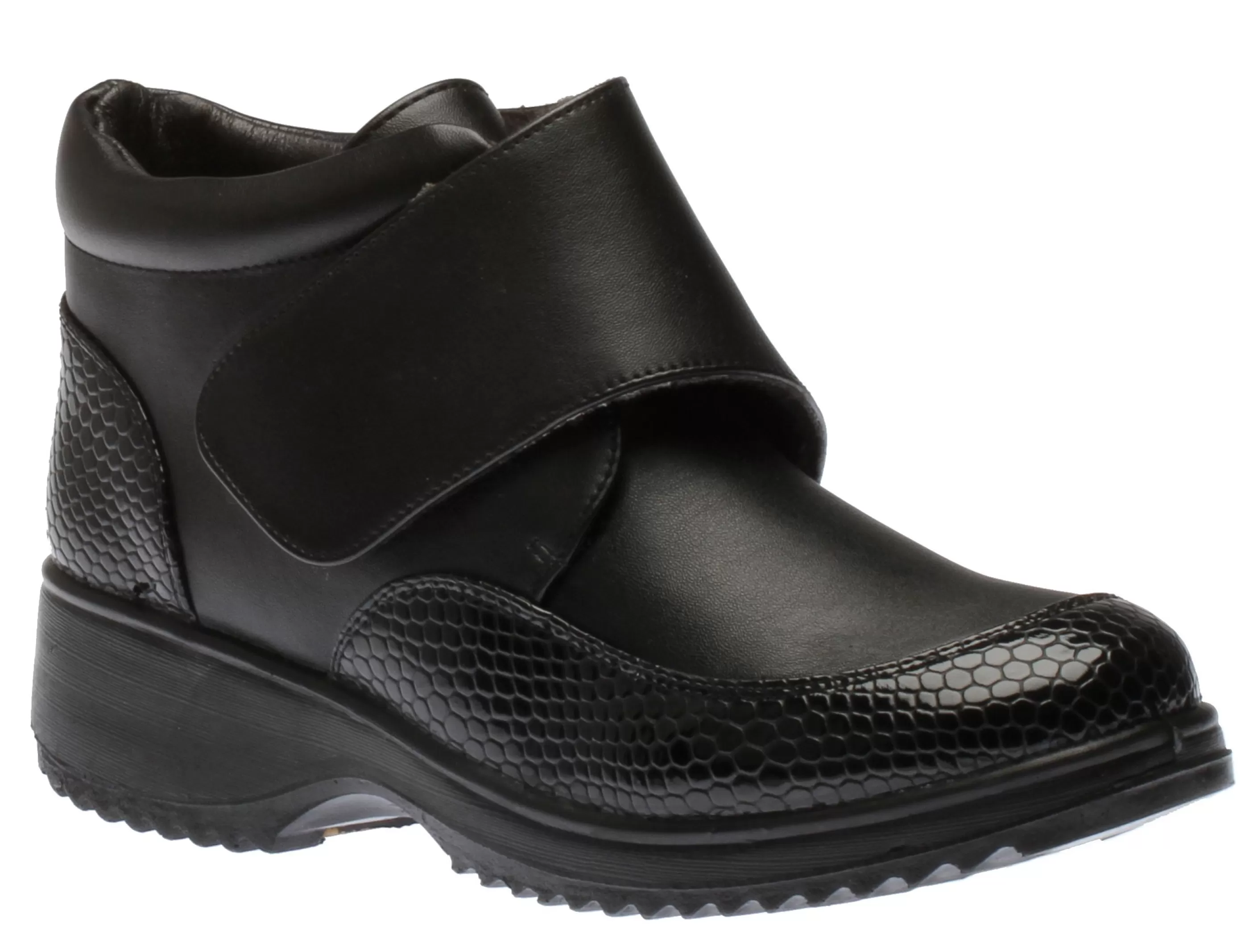 Clearance Velcro Croc T Black Women Boot