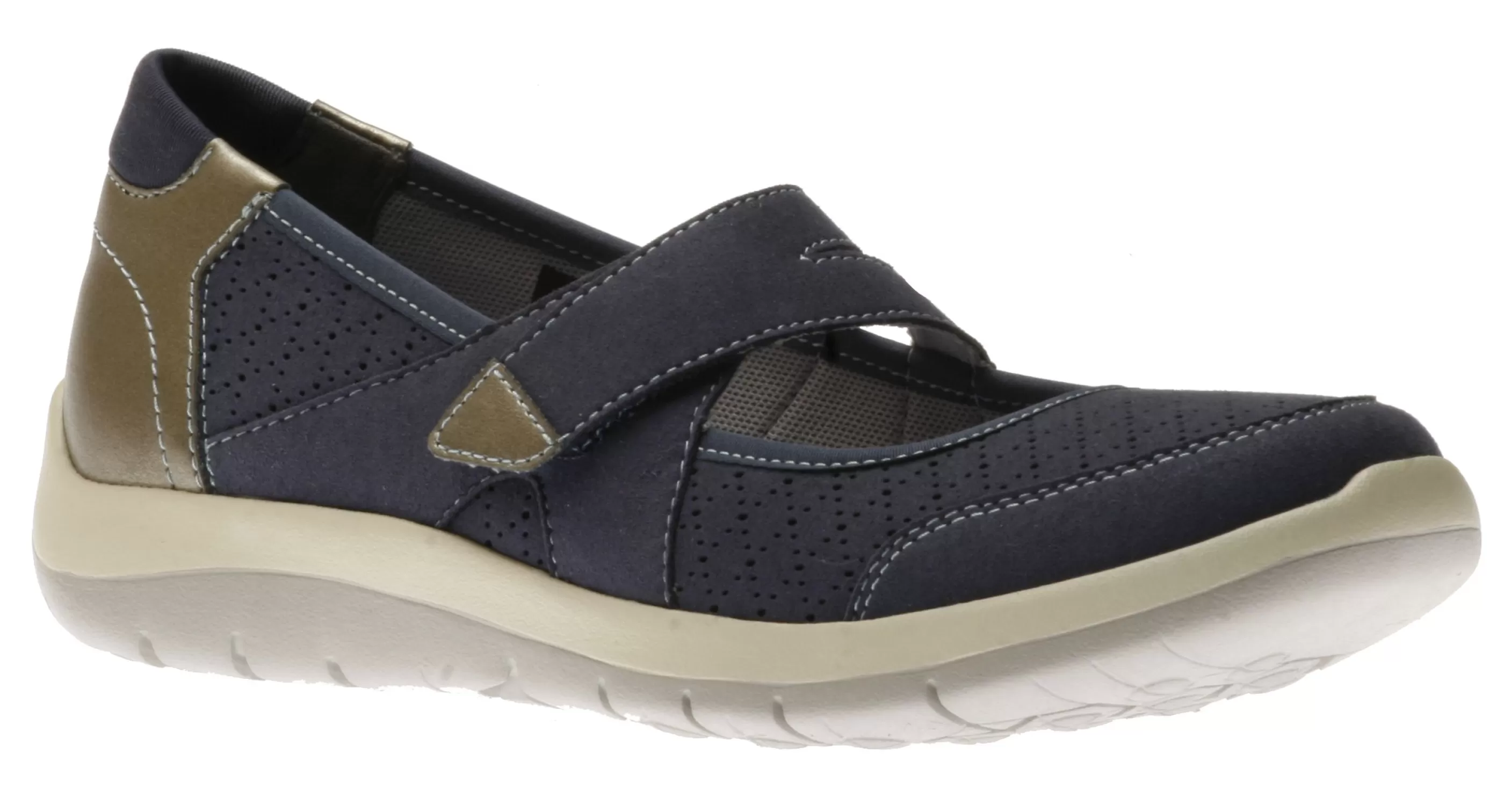 Best Wembley Mary Jane Navy Flat Women Casual