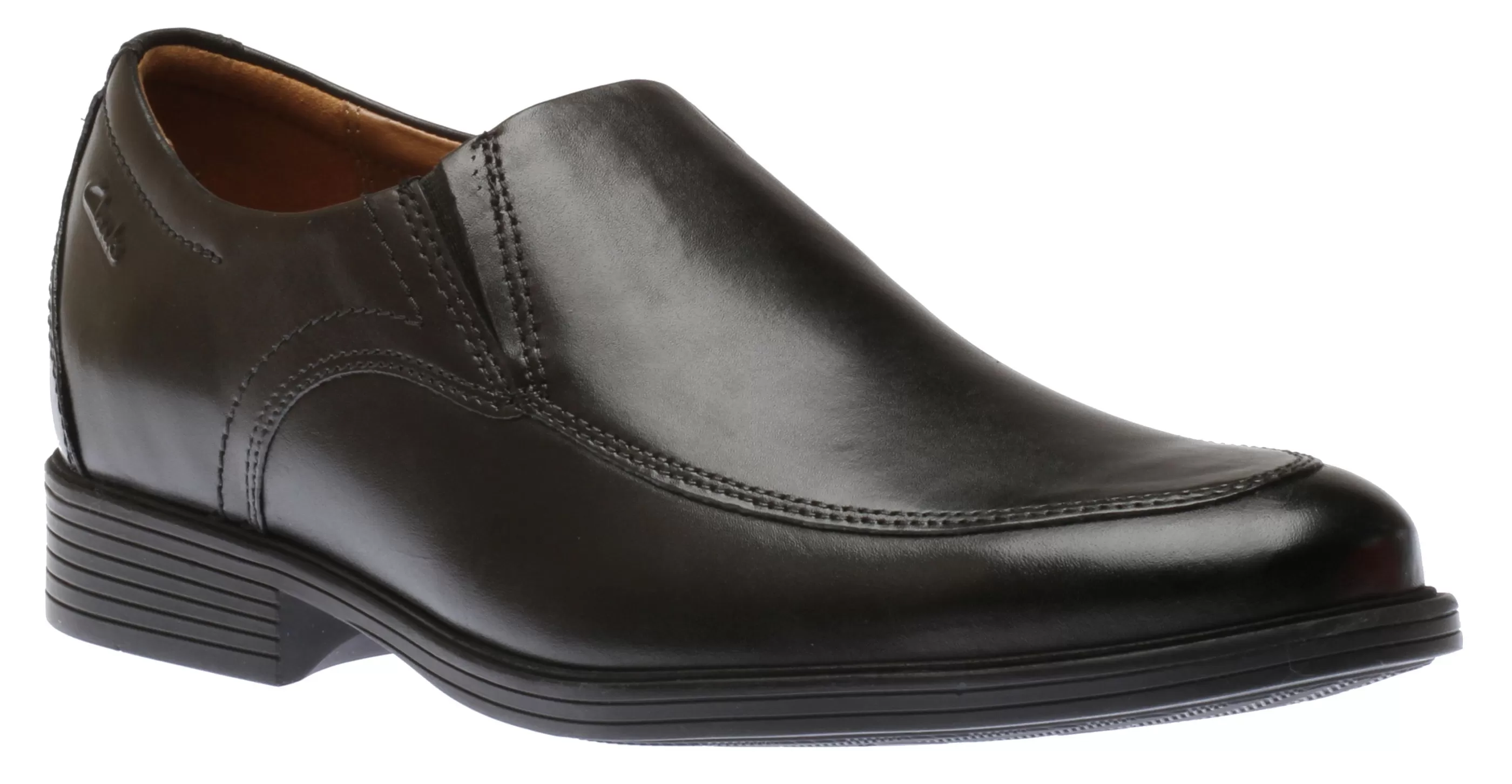 Clearance Whiddon Step Black Leather Dress Loafer Men Dress