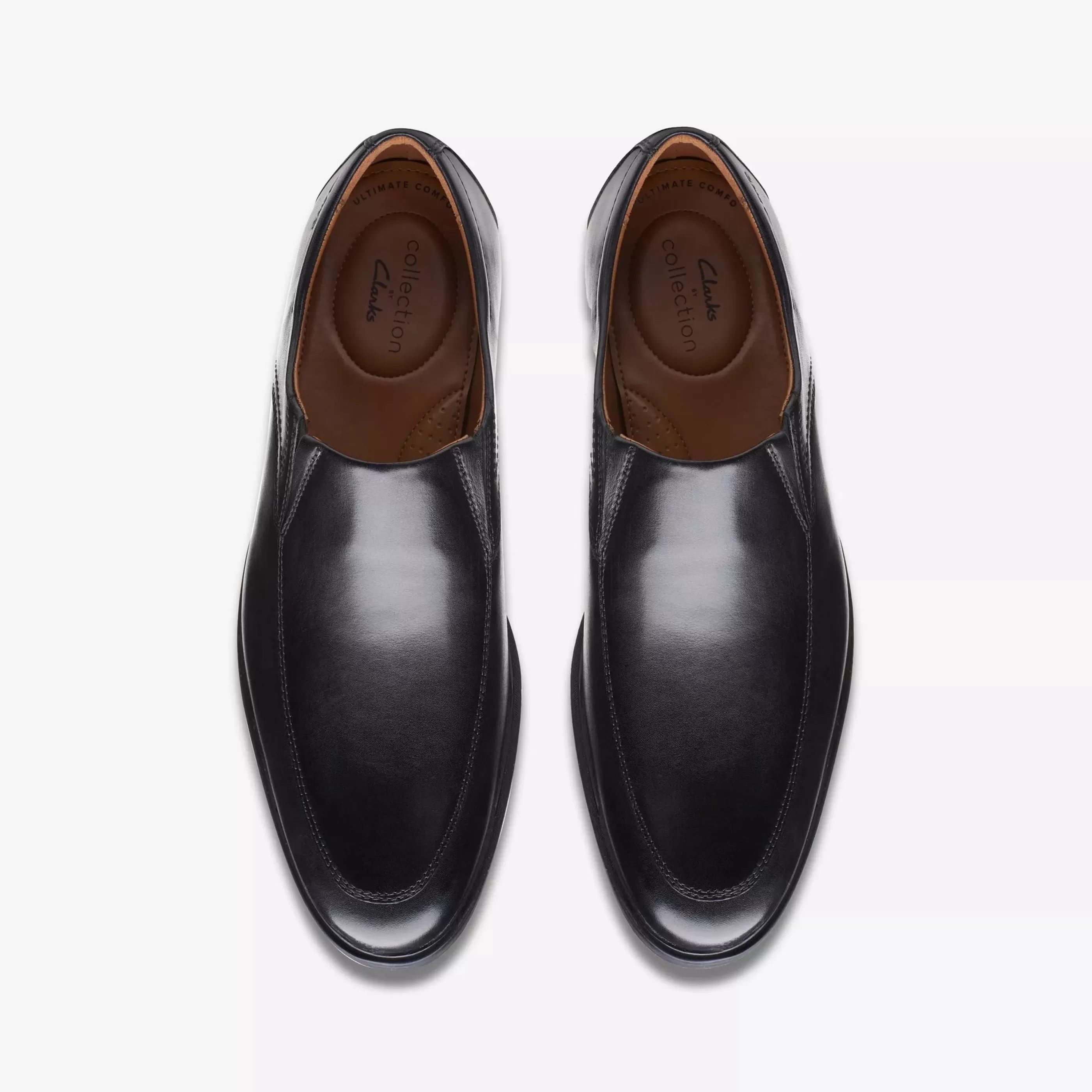 Clearance Whiddon Step Black Leather Dress Loafer Men Dress