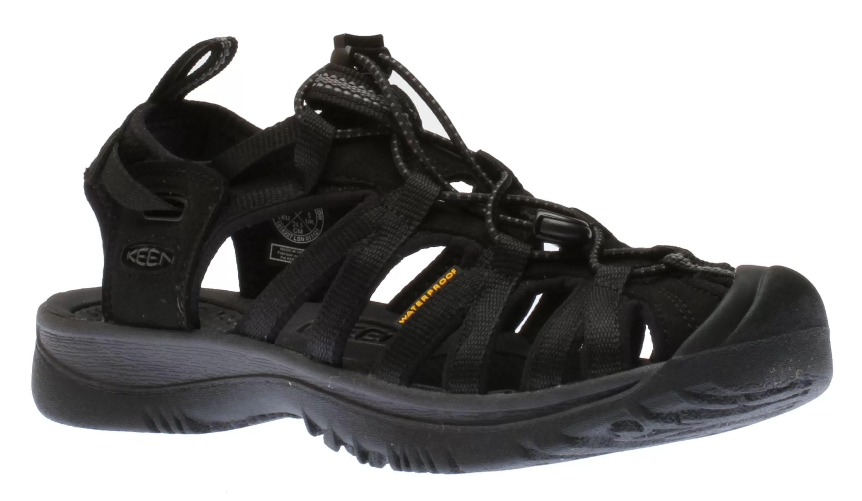 Flash Sale Whisper Black Sports Sandal Women Walking