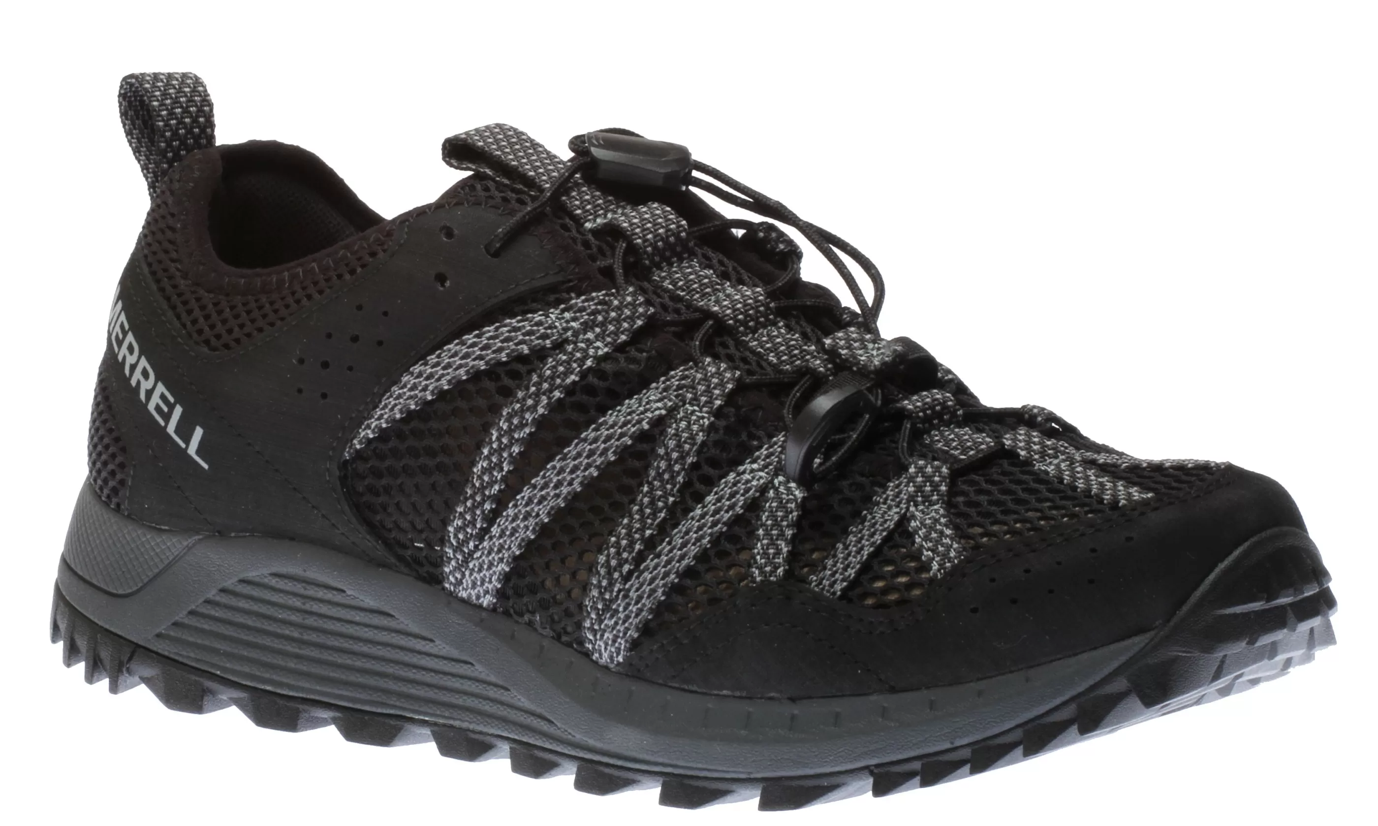 Best Sale Wildwood Aerosport Black Trail Running Shoe Men Walking