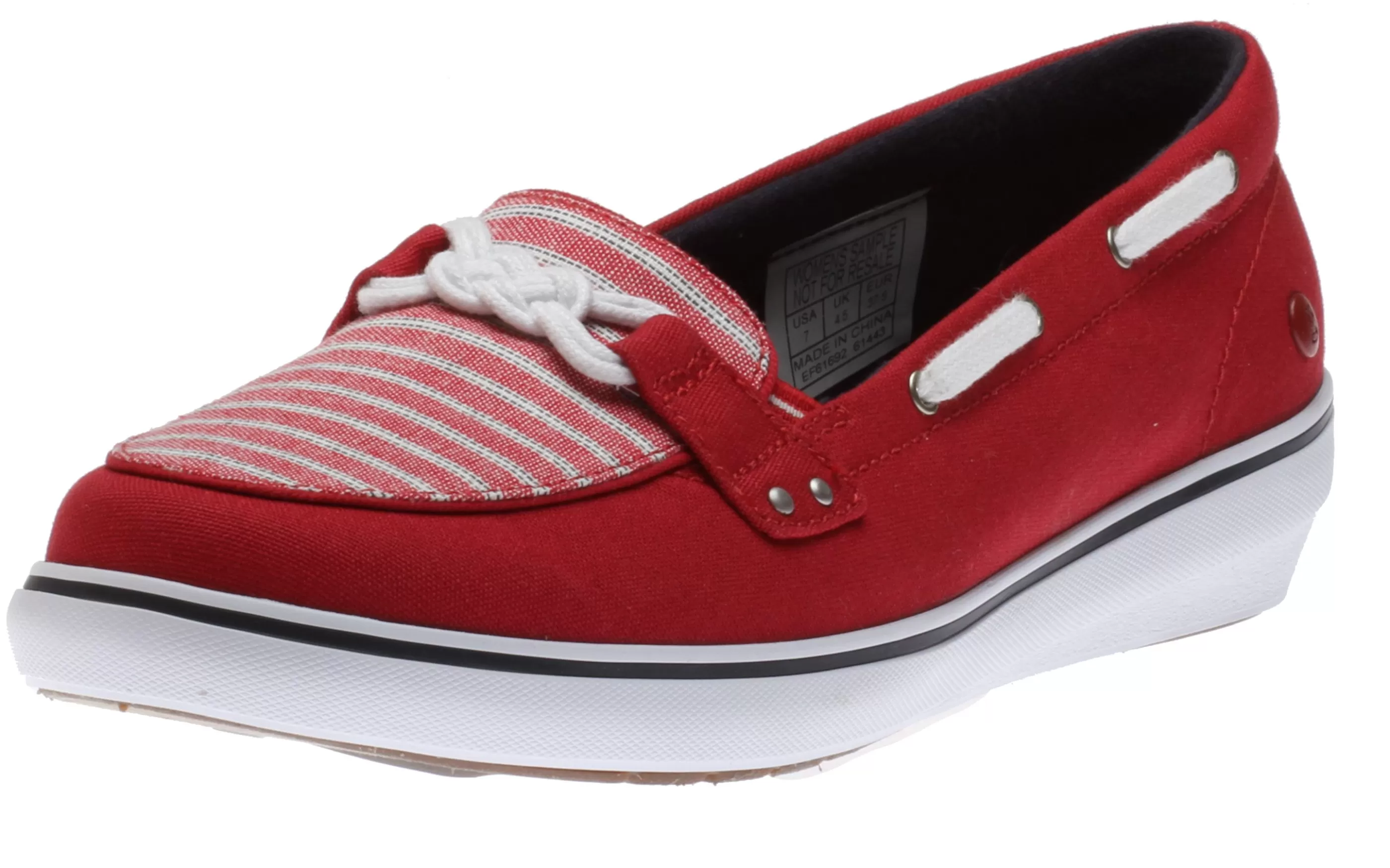 Shop Windsor Red Knot Sporty Stripe Loafer Women Casual