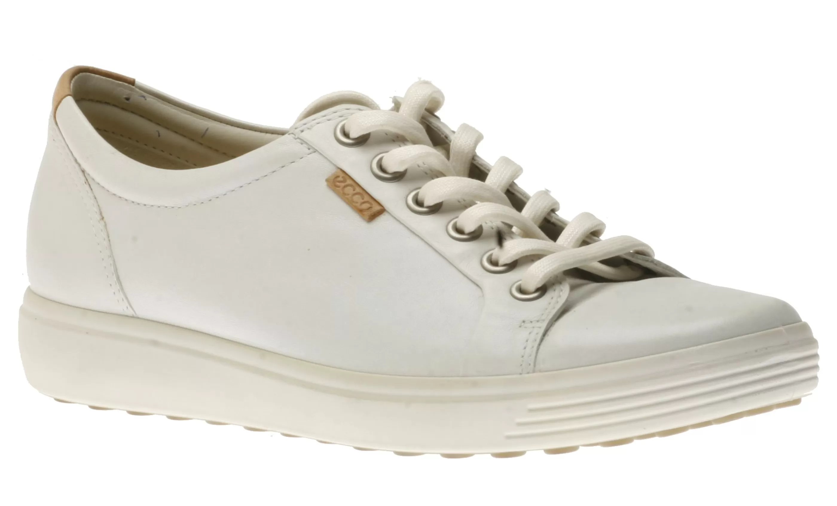 Outlet Women's Soft 7 White Lace-Up Sneaker Women Walking