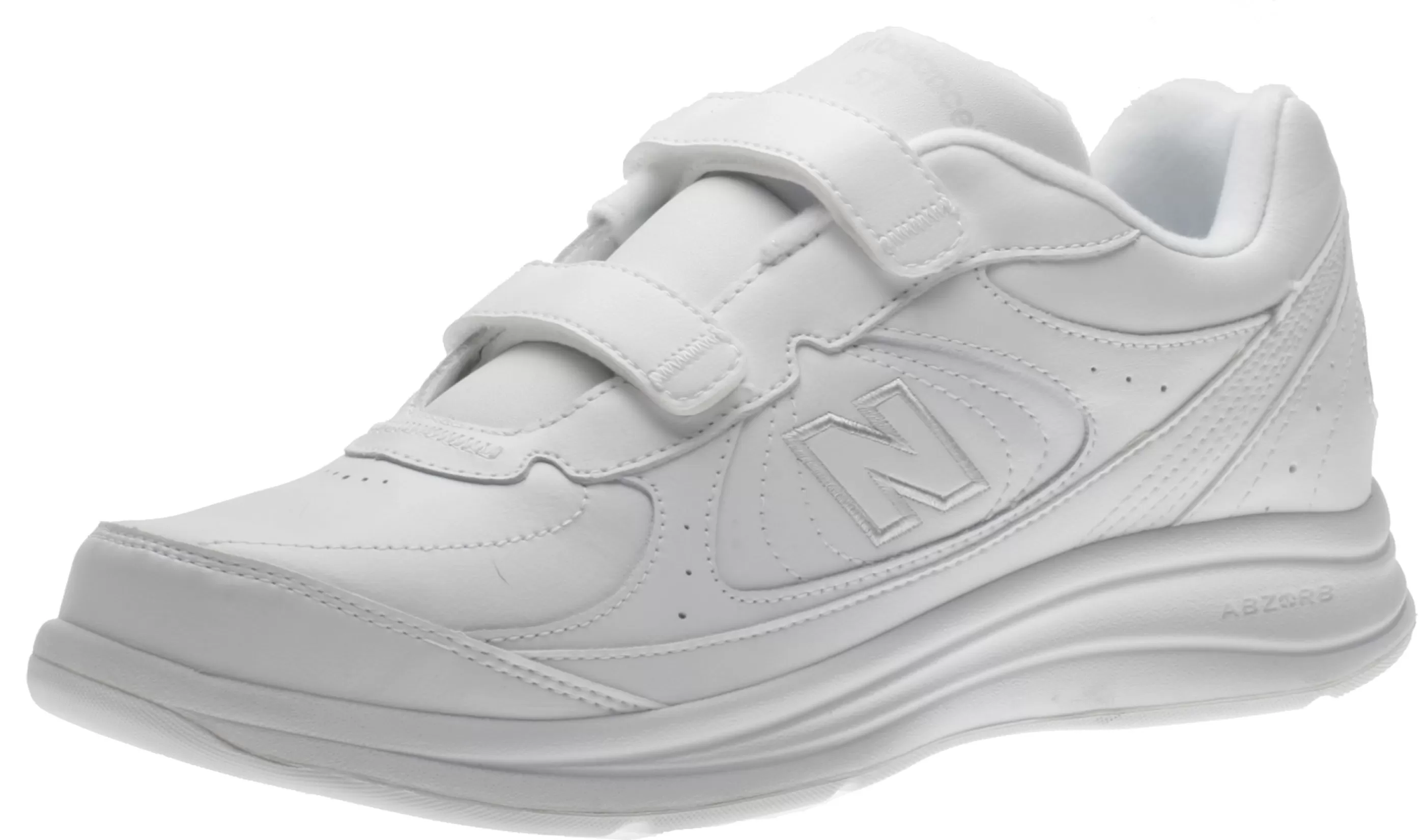 Cheap Ww577Vw White Velcro Women Walking