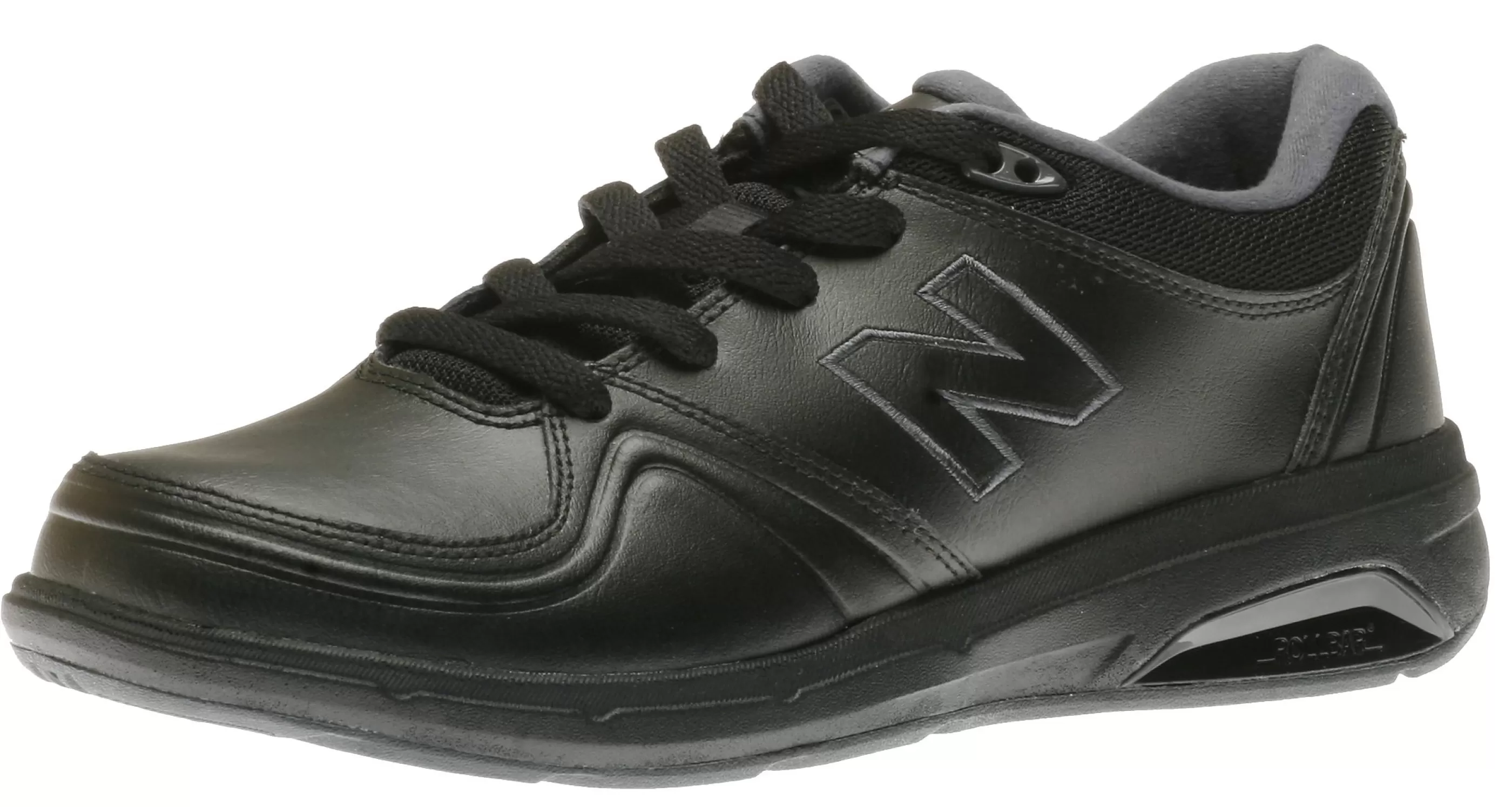 Cheap Ww813Bk Black Leather Walking Shoe Women Walking