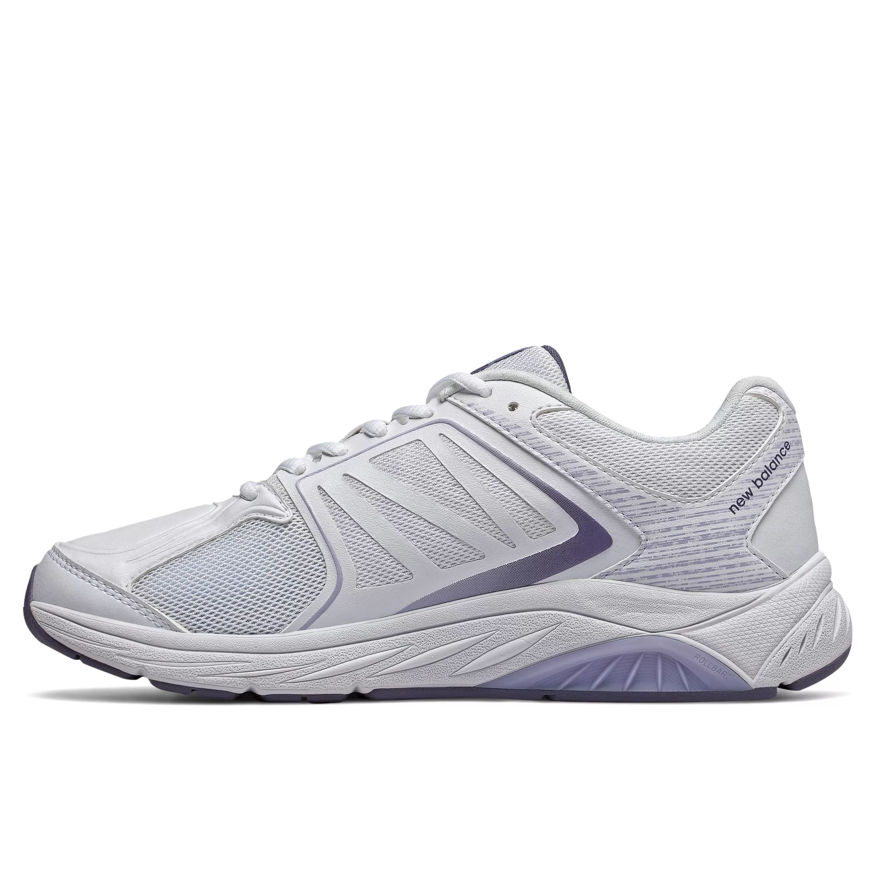 Discount Ww847Wt3 White/Purple Walking Shoe Women Walking