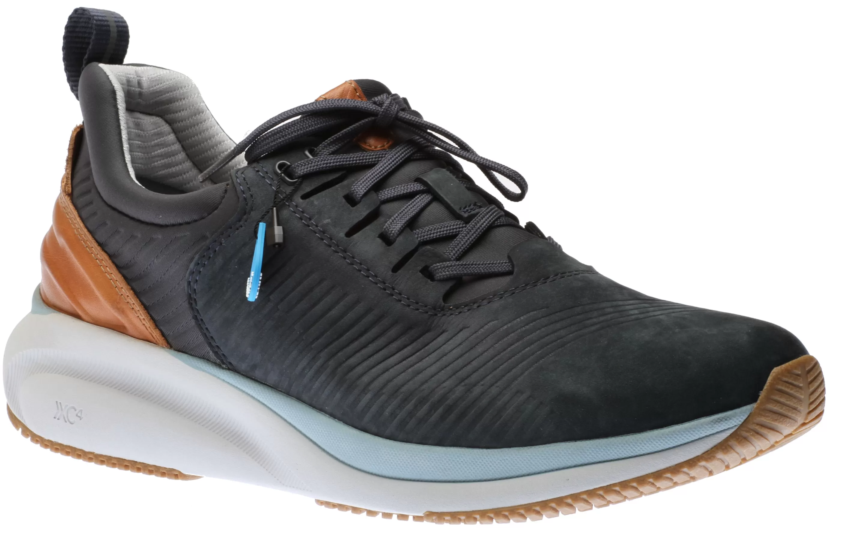 Outlet Xc4 Tr1-Luxe Hybrid Navy Nubuck Lace-Up Sneaker Men Walking