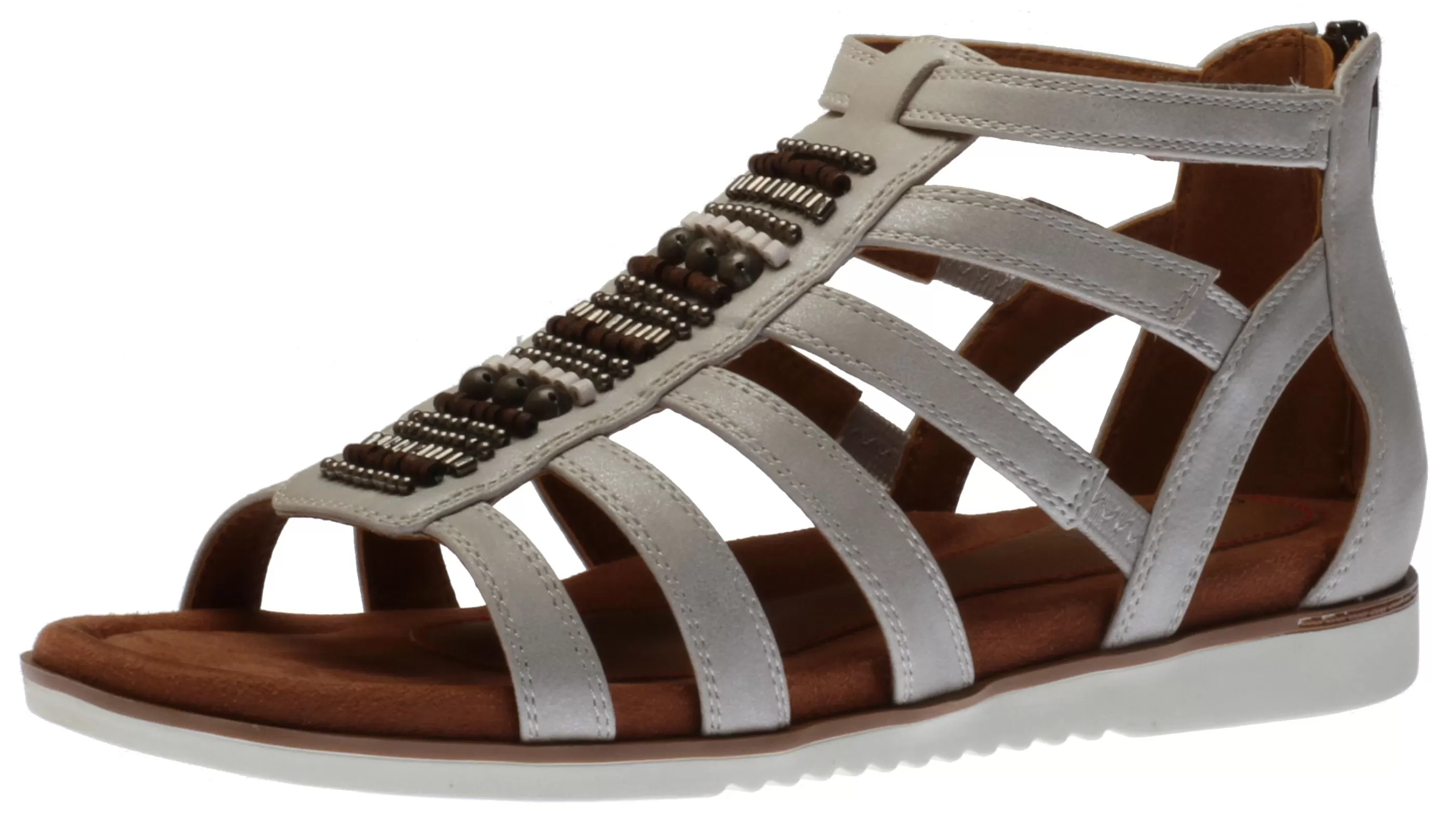 New Zion Gladiator Metal Women Sandal